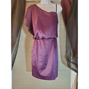 NWT Jessica Simpson Size 10 Purple Off Shoulder Cocktail Dress